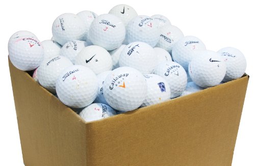 Second Chance 100-PRAC-BOX - Lote de 100 Bolas de Golf recuperadas de Lagos de Varias Marcas Clase B