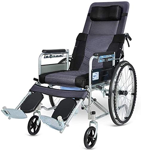 Silla de ruedas plegable Estándar reclinable silla de ruedas, los niños discapacitados de mentira reclinable silla de ruedas, parálisis cerebral en silla de ruedas - Elevación de apoyo for las piernas