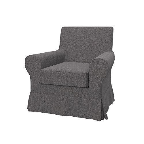 Soferia - IKEA EKTORP JENNYLUND Funda para sillón, Glam Grey