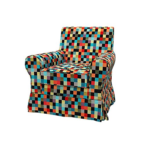 Soferia - IKEA EKTORP JENNYLUND Funda para sillón, Mozaik Red