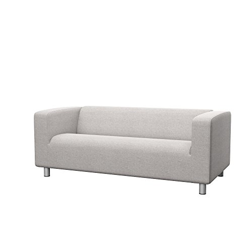Soferia - IKEA KLIPPAN Funda para sofá de 2 plazas, Classic Beige