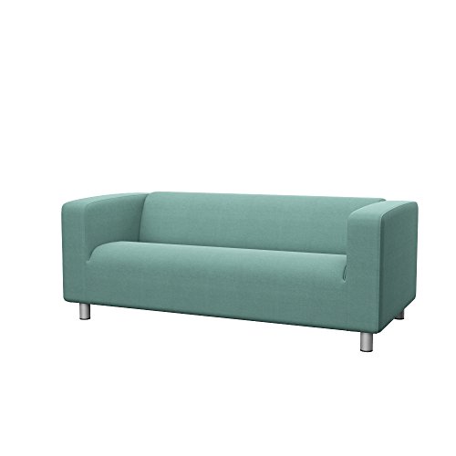 Soferia - IKEA KLIPPAN Funda para sofá de 2 plazas, Elegance Mint