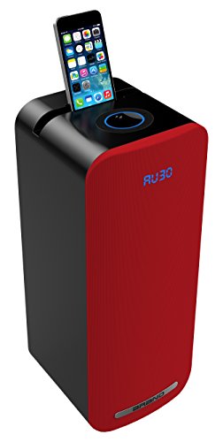 Sogo ALT-SS-8705-R - Altavoz Mini Torre con Bluetooth Multimedia, Color Rojo