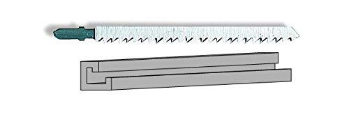 STAYER 11.5813 - Conjunto 5 hojas sierra aluminio JS 55 BE para sierra caladora