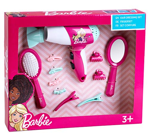 Theo Klein-5790 Barbie Set Peluquero Con Secador Y Accessorios, Juguete, Multicolor (5790)