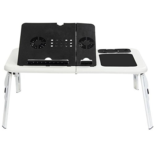 Tiempo de saldos, mesa de PC, soporte plegable, ordenador portátil, tablet, mesa con ventiladores.