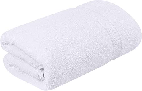 Utopia Towels - Toallas de baño Grandes, Paquete Individual (90 x 180 cm, Blanco)