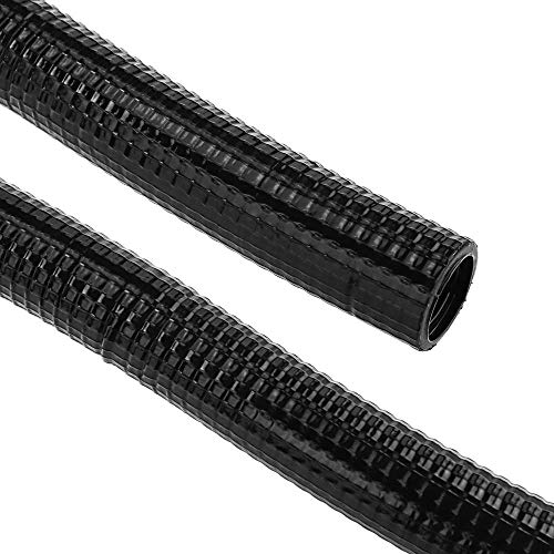BeMatik - Tubo Corrugado Reforzado PVC M-25 75 m Negro