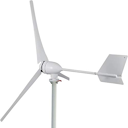 Energía solar y energía de energía de energía eólica Turbina de viento horizontal,White