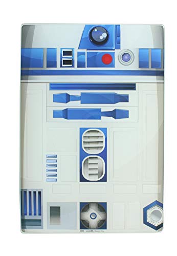 Funko SW02676 Star Wars Glass R2-D2 Cutting Board, White