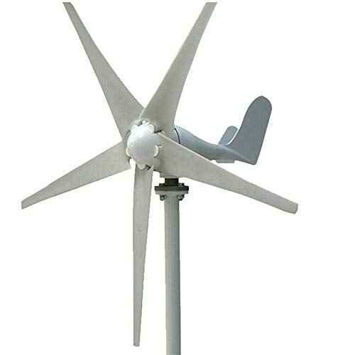 Generador de viento profesional, 400 W, 5 hojas, energía eólica, 24 V, turbina, generador de turbina de viento horizontal, potencia de salida