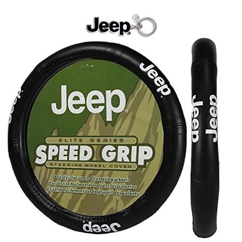 Jeep Steering Auto Wheel Cover With Fancy Jeep Keychain by Jeep