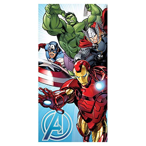 Jerry Fabrics Marvel Avengers Toalla azul