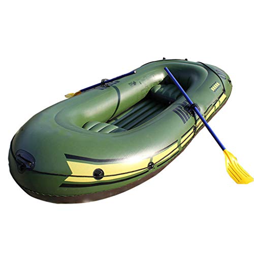 Kayak Inflable para 3 Personas con Pala,Bote Auxiliar para Canoa con Bomba,Se Puede Usar En Playas,Piscinas,Parques Acuáticos,con 200 Kg