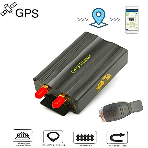 Localizador GPS Rastreador GPS Coche GPS Tracker Dispositivo de Rastreo de Vehículos GPS SMS GPRS Sistema de Seguimiento en Tiempo Real TK103B