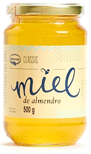 Miel de Almendro de España 500 grs - Miel Natural de abeja 100 % Pura 500 grs