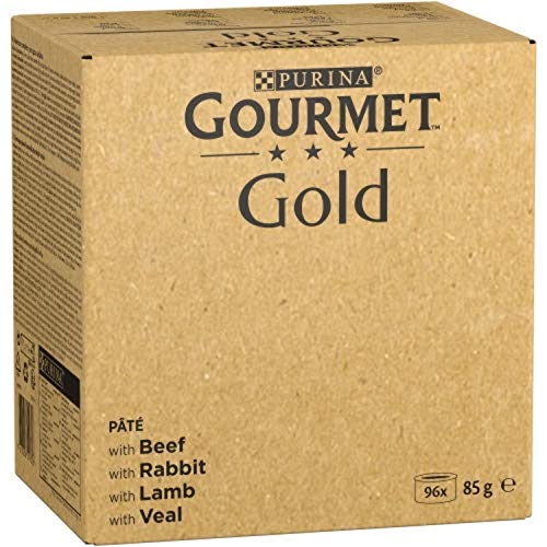 Nestle Purina Gourmet Gold Comida Húmeda para Gatos Pack Surtido Tartalette 96 Unidades 8160 g