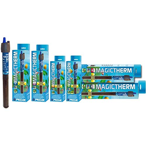 Prodac Magictherm - Termocalentador de cuarzo para acuario, termostato, 100 W