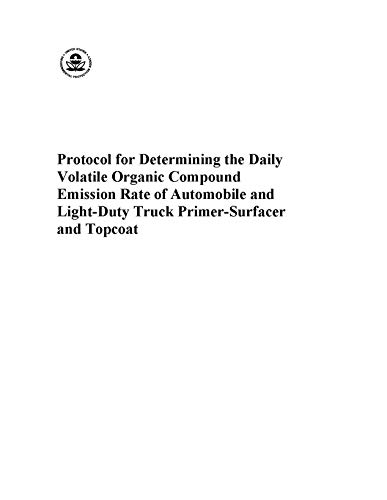 Protocol for Determining the Daily Volatile Organic Compound Emission Rate of Automobile and Light-duty Truck Primer- Surfacer and Topcoat (English Edition)