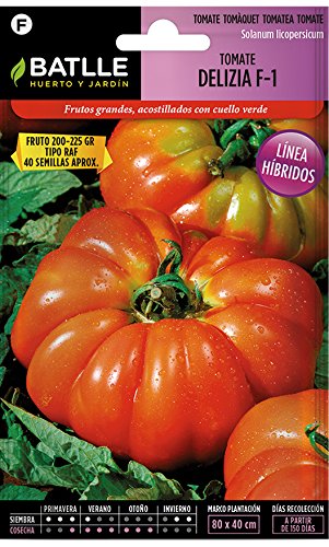 Semillas Hortícolas Híbridas - Tomate Delizia F-1 - Batlle
