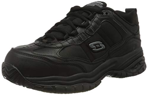 Skechers Soft Stride Grinnel, Zapato Industrial Hombre, Negro, 43 EU