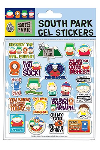 South Park Sticker Set Gel Pack Pyramid International Patches Stickers