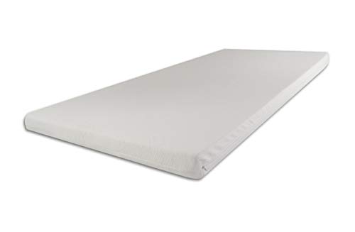 SW Bedding Topper – Colchón Espuma Fría, H2, blanco, 180 x 200 cm