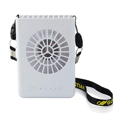 SYXZ Multifuncional Recargable Mini Ventilador De 3 Velocidades PortáTil De Mano Ventilador De Oficina En Casa De Viaje Aire Refrigerado Ventilador USB De Escritorio,White,120x38x88mm