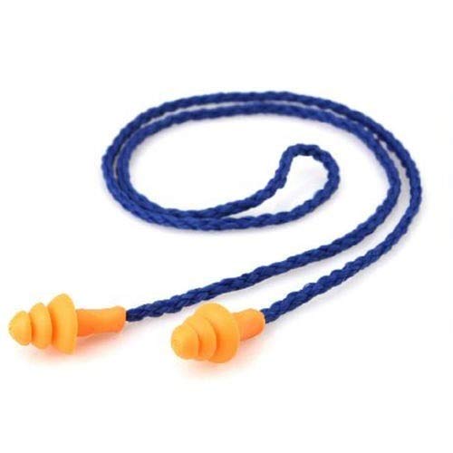 Tapones auditivos con cordón (98 dB) para una protección auditiva óptima en el trabajo y el tiempo libre.