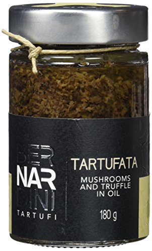 “Tartufata”, Salsa de trufa negra de verano (Tuber aestivum Vitt.) y setas 180gr, Producto típico italiano - Bernardini Tartufi