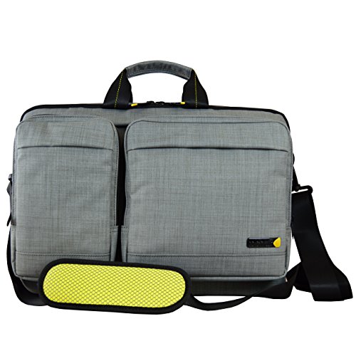 Tech air EVO maletines para portátil 39,6 cm (15.6") Bandolera Negro, Gris, Cal - Funda (Bandolera, 39,6 cm (15.6"), Tirante para hombro, 1,07 kg, Negro, Gris, Cal)
