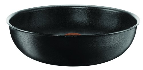 Tefal Ingenio - Wok de inducción (28 cm), Color Negro