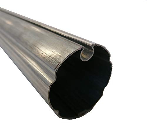 TENDAGGIMANIA Rodillo enrollable universal de hierro galvanizado para toldo de caída y brazos extensibles, diámetro 60-70 mm. Varios tamaños (4, diámetro 70 mm)