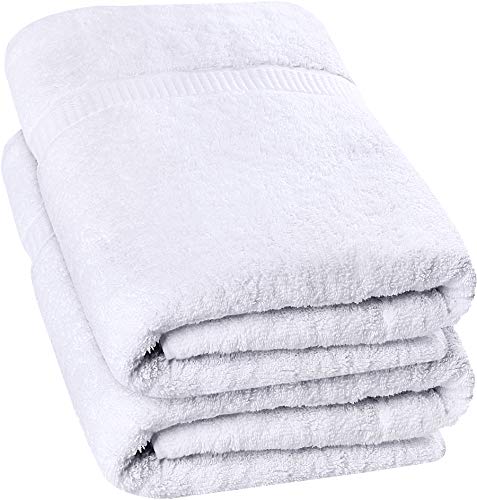 Utopia Towels - 2 Toallas de baño Grandes (90 x 180 cm, Blanco)