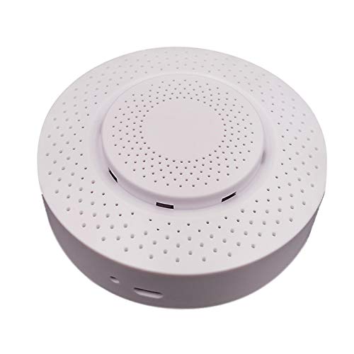 WZLOVE Tuya Wifi Smart Air Box, Formaldehído/VOC/Dióxido de carbono/Sensor de temperatura/Humedad, Monitor de calidad del aire para la habitación del bebé del dormitorio del hogar