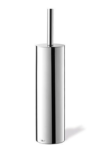 ZACK 40069 - Escobilla con Soporte para el baño (40,5 x 9 cm, Efecto Espejo Brillante)