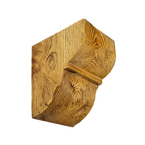 1 pieza | consola | PU | imitación madera | Deco Wood | 170 x 190 mm | EQ015.H