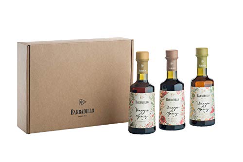 Barbadillo | Estuche 3 Vinagres de Jerez Reserva - Reserva, al Moscatel y al Pedro Ximénez - 3 x 25 cl