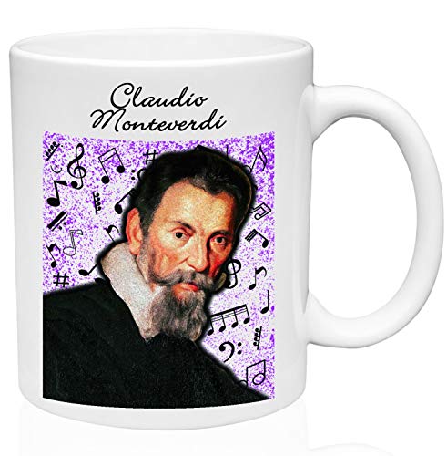 Claudio Monteverdi Composer - Taza de café (cerámica, 12 onzas)