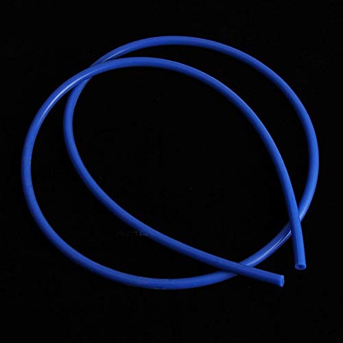 CROSYO 1pc 3mm / 4mm / 5mm / 6mm / 7mm / 8mm / 9mm Jardinería Riego Tubo De Silicona Tubo De Vacío Manguera Tubo Blue Water Suministra Aire De La Manguera De Jardinería (Color : 3mm)