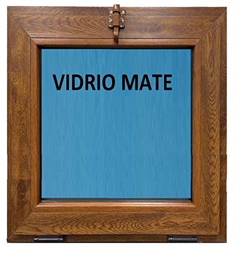 ECO-BLU Ventana PVC golpete 500x600mm 1h Color Madera (Roble dorado)