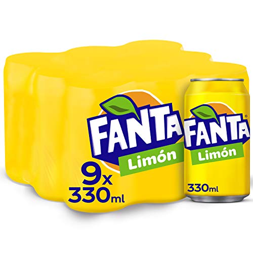 Fanta Refresco con 6% de Zumo de Limón, 330ml