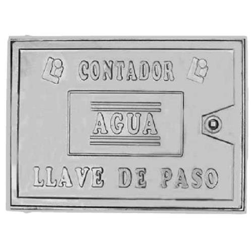 Fundicion Lopez Iniesta - Tapa Contador Aluminio 300X400
