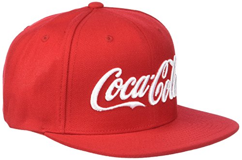 Gorra de béisbol Unisex con Logotipo de Coca Cola para Hombre y Mujer, Color Rojo, Talla única