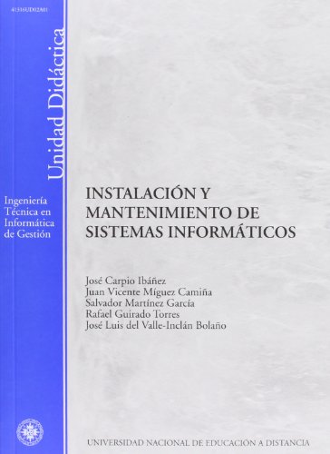 Instalación y mantenimiento de sistemas informáticos (UNIDAD DIDÁCTICA)