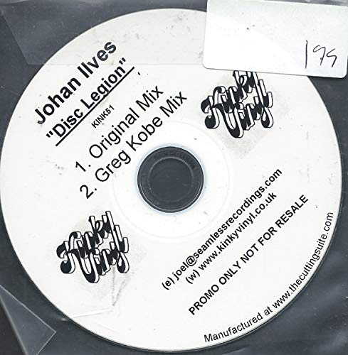 JOHAN ILVES - DISC LEGION - [CDS]