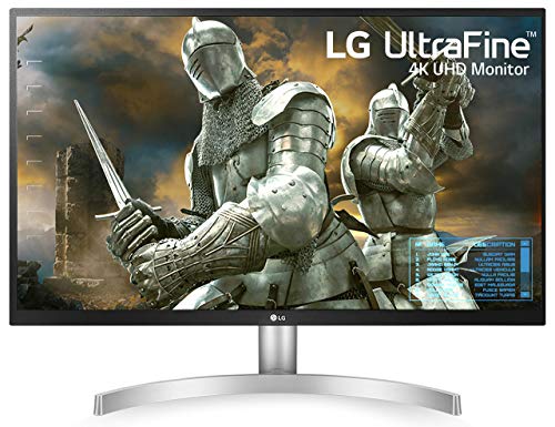 LG 27UL500-W Pantalla para PC 68,6 cm (27") 4K Ultra HD LED Curva Mate Plata - Monitor (68,6 cm (27"), 3840 x 2160 Pixeles, 4K Ultra HD, LED, 5 ms, Plata)