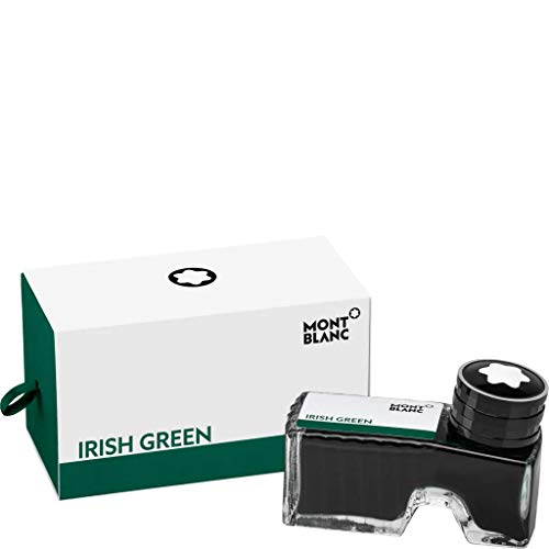 Montblanc 106273 Tintero Irish Green – Tinta para pluma de alta calidad en lujoso diseño, 1 x 60 ml