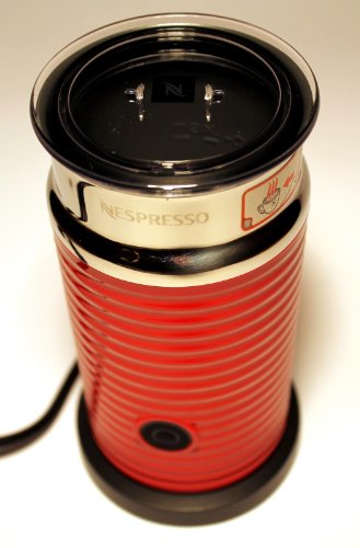 Nespresso Aeroccino 3 espumador de Leche Color Rojo