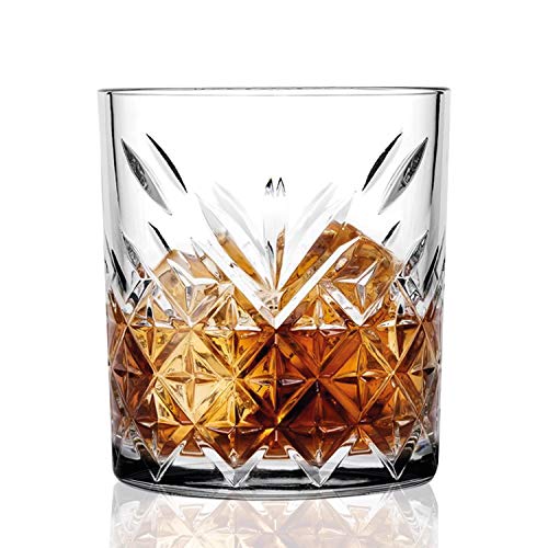Sahm Juego de vasos de 12 piezas de 200 ml, juego de vasos de agua Timeless, también ideales para ginebra, latte macciato y whisky.